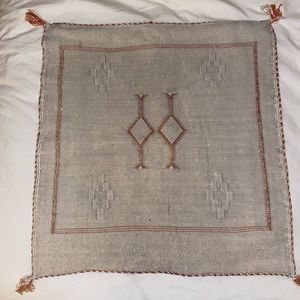 Moroccan Cactus Silk Pillow